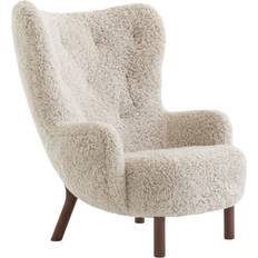 Walnut Armchairs &Tradition Petra VB3 Armchair