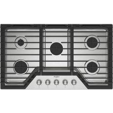 Cooktops Whirlpool WCGK7036P 36 Inch Wide 5 Burner