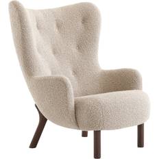 Wol Fauteuils &Tradition Petra VB3 Geoliede Walnoot 003