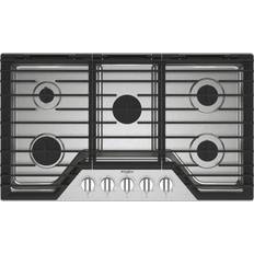 Cooktops Whirlpool WCGK5036P 36 Inch Wide 5 Burner