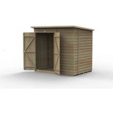Forest Garden Outbuildings Forest Garden 4LIFE Pent Shed No Windows (Building Area )