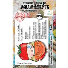 Transparent DIY Aall & Create A7 Photopolymer Clear Stamp Set Tomato