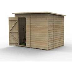 Forest Garden Beckwood 8x6 Pent Shed No Windows (Building Area )