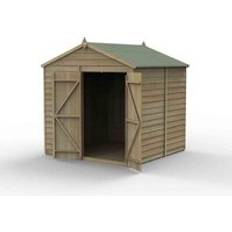Outbuildings Forest Garden 4LIFE Shed 7x7 Double (Building Area )