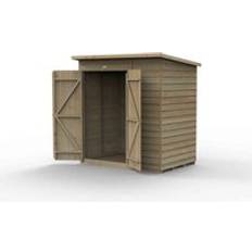Sheds 6x4 Forest Garden 4LIFE Pent Shed 6x4 No Windows (Building Area )