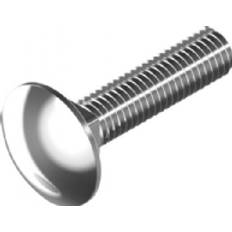 WASI Byggematerialer WASI Bræddebolt uden møtrik M6x30 A4 4-kant ansats