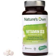 Natures Own Vitamin D3 120 Tabletter