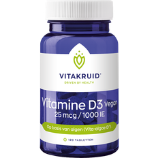 Vitakruid Vitamin D3 Vegan 25mcg 1000IE 120 Stk.