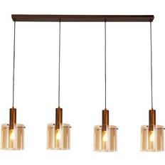XXXlutz Sweden 4 Light Cylinder Pendant Lamp