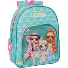 Turchese Zaini scolastici Safta Zaino Scuola Rainbow High Paradise Turchese Rainbow High turchese