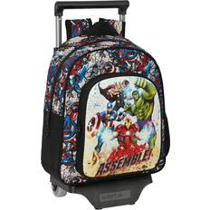 The Avengers School Rucksack with Wheels Forever Multicolour 27 x 33 x 10 cm