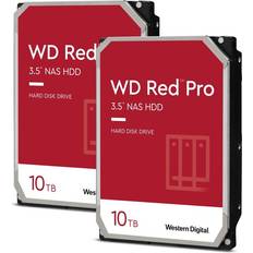 Western Digital WD Red Pro 10TB NAS Hard Drive Twin Pack