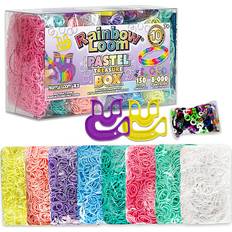 Rainbow Loom skattekiste pastel