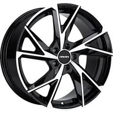 19" - 5/108 Bilfelger Carmani CARMANI 23 RUDI black polish 8.5Jx19 5x108 ET45