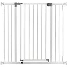 Child Safety DreamBaby Liberty Xtra Tall Xtra Wide Hallway Metal Safety Gate Pressure Mounted