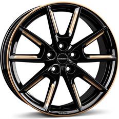 Bilfälgar Borbet LX19 black glossy gold spoke rim 8.0Jx19 5x112 ET50
