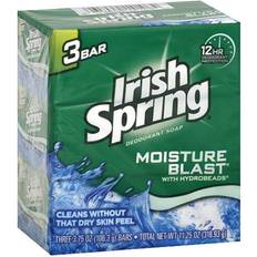 Recycled Packaging Bar Soaps Irish Spring Deodorant Bath Bar Moisture Blast 3-pack