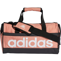 Adidas Essentials Linear Duffel Bag Extra Small - Wonder Clay/White