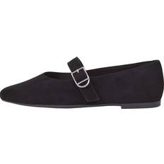 Suède Ballerina's Vagabond Jolin Shoemakers - Black