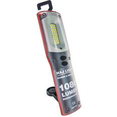 Rød Arbejdslamper Viking Haj Light Rechargeable 1080 + 250 Lumen Inspection Lamp