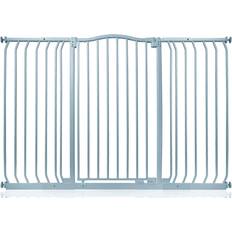 Safetots Extra Tall Grey Curved Top Gate