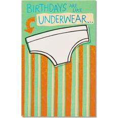 Funny Birthday Card Underwear