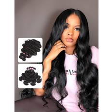 Hair Products UNice Brazilian Body Wave Virgin Human Hair 8 inch Bundles 4-pack