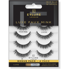 Eylure False Eyelashes Eylure Faux Mink Natural Lavish Eyelashes Multipack