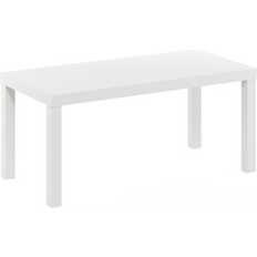 Ebern Designs White Coffee Tables Ebern Designs Malony White Coffee Table 18.9x39"