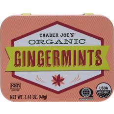 Kosher Candies Trader Joe's Organic Gingermints 1.4oz 40 2