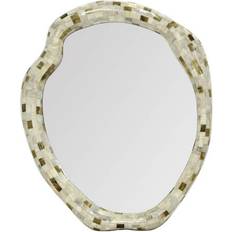 Mirrors TOV Furniture Josephine Multi Grey Wall Mirror 24x29"