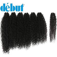 synthetic hair bundles weave bundles 7pcs Afro Kinky curly