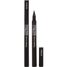 BELLA BROW By Dream Look Microblading Eyebrow Pen with Precision Applicator Double Pack Ash Black As Seen On TV Natural Looking Smudge Proof Waterproof Long Lasting