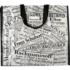 Bags Aim Sheet Music Collage Tote Bag