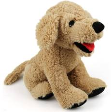 12 Inch Golden Dog Cuddly