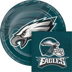 NFL Plates, Cups & Cutlery Philadelphia Eagles 48-pack