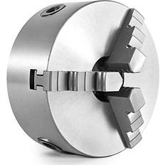 VEVOR VEVOR K11-100 Lathe Chuck 4" Metal Lathe Chuck Self-centering 3 Jaw, Lathe Chuck With Two Sets Of Jaws, for Grinding Machines Milling Machines