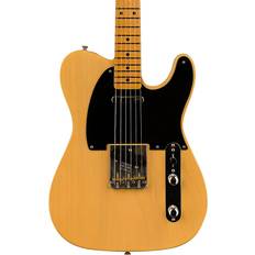 Fender Custom Shop Limited-Edition '53 Telecaster Dlx Closet Classic Electric Guitar Faded Aged Nocaster Blonde