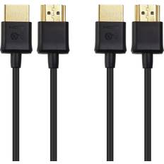 Cable Matters Cable Matters 2-Pack Ultra Thin 6 Slim Cable