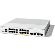 Cisco Catalyst 1300-16P-4X Switch Ethernet C3 16 x 10/100/1000 PoE+ Manageable L2/L3