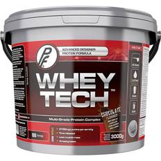 Sjokolade Proteinpulver Proteinfabrikken Whey Tech 3000 g, Sjokolade