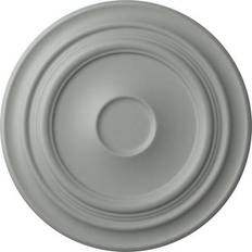 Moulding & Millwork Ekena Millwork Giana 32.625-in 32.625-in L Architectural Primed Polyurethane Ceiling Medallion