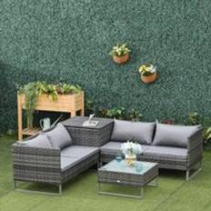 Garden & Outdoor Furniture OutSunny 4 PCs Garden Love