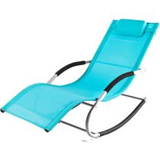 SoBuy Green Garden Sun Lounger