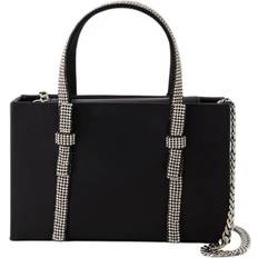 Bags Kara Bow Midi Handbag Leather Black black