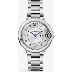 Cartier Womens Grey CRW4BB0021 Ballon Bleu de and 0.05ct Diamond Mechanical 1 Size