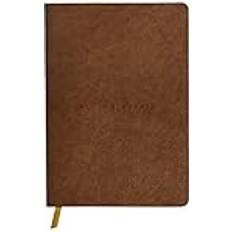 Brun Notesblokke Clairefontaine Flying Spirit Læder Notesbog A5 14.8x21 cm