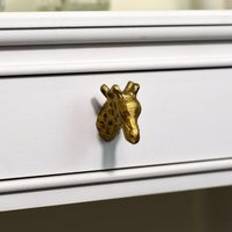 Building Materials Melody Maison Gold Giraffe Drawer Knob Metallic Gold