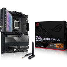 ASUS AMD Ryzen 5 7600X Six Core 5.3GHz, ROG CROSSHAIR X670E HERO Motherboard CPU Bundle