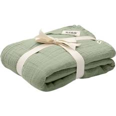 Bibs Cuddle Swaddle Musselin, Sage